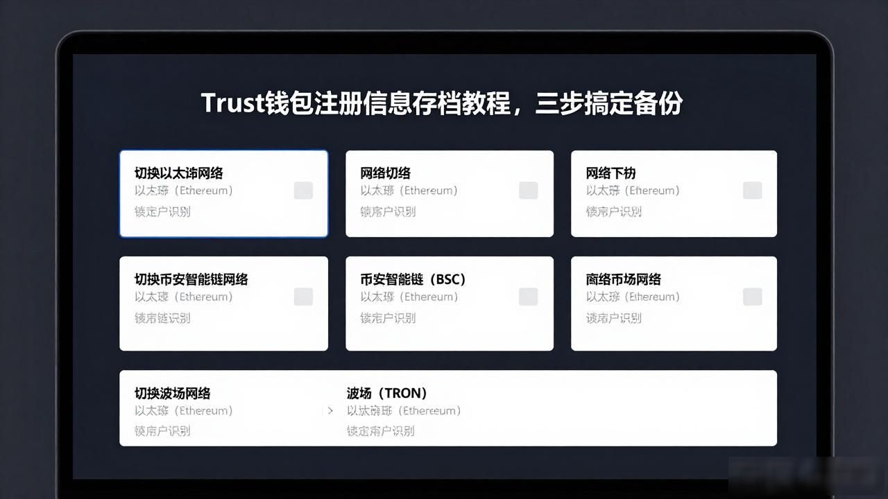 Trust钱包用户如何对注册信息进行存档?_Trust钱包私钥存档_Trust钱包助记词存档