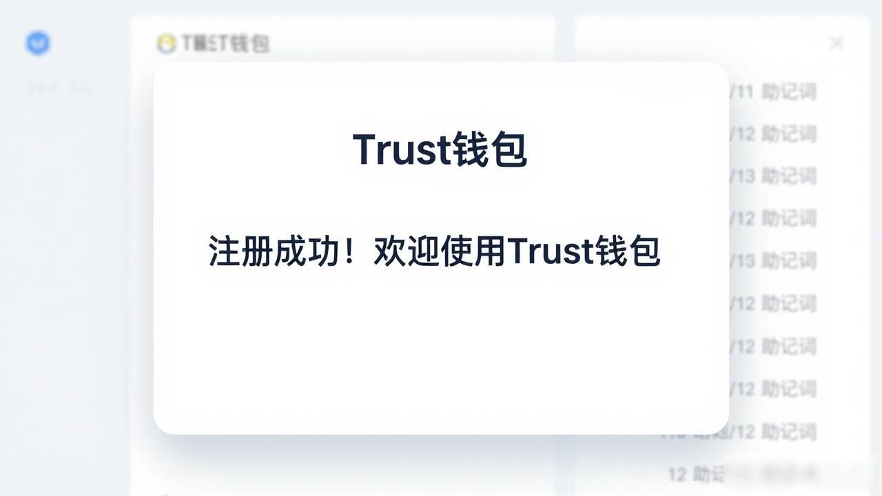 新手如何判断Trust钱包注册是否成功 Trust钱包注册成功的验证要点 币圈新手Trust钱包注册流程确认_Trust钱包用户如何评估注册成功的关键因素？