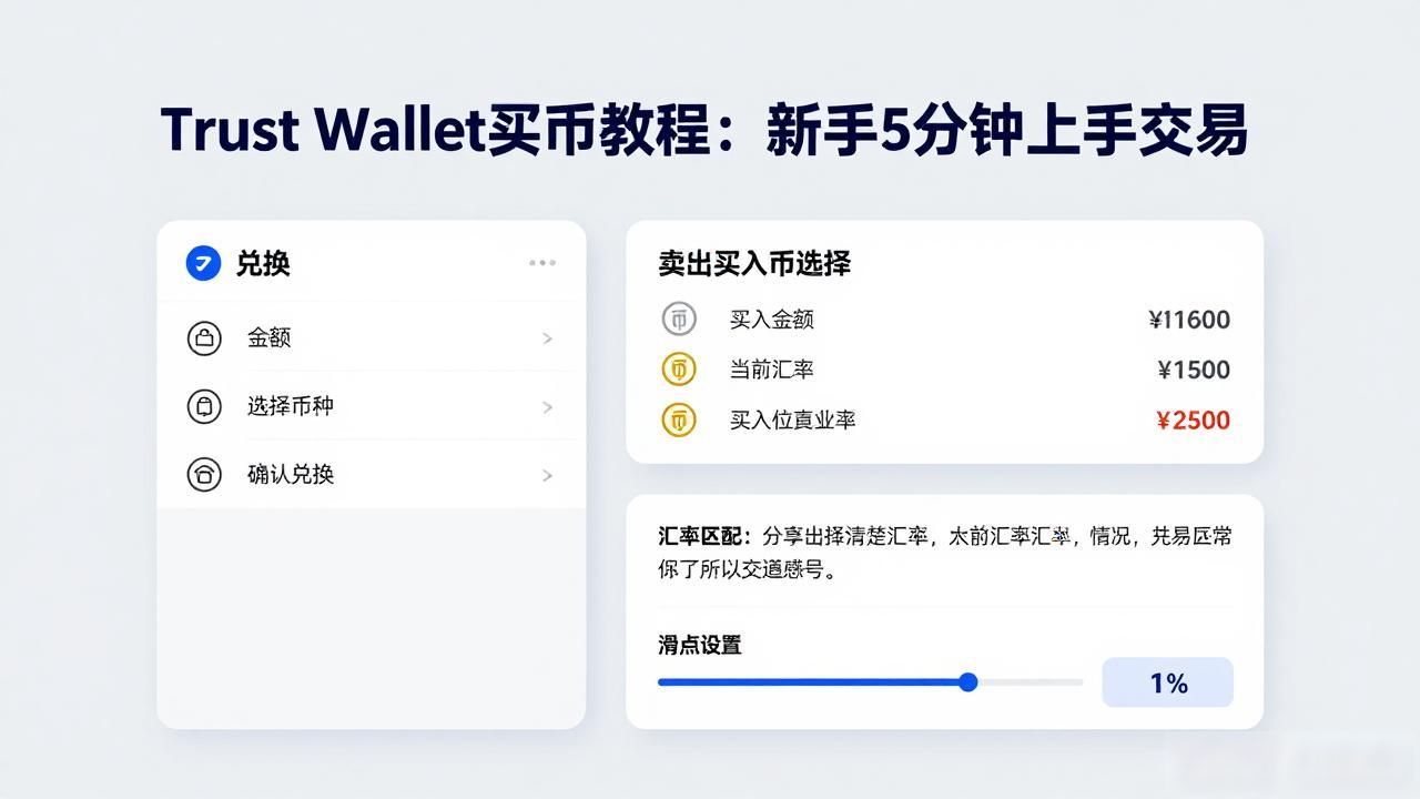 Trust Wallet网络选择注意事项_Trust Wallet买币交易指南_新手必看：在Trust Wallet中如何轻松购买和交易加密货币的步骤！