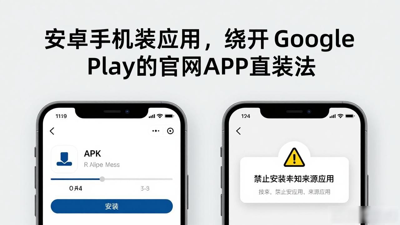 无需Google Play！官网APK直装教程 ​​iOS​​_官网APK直装_下载渠道选择