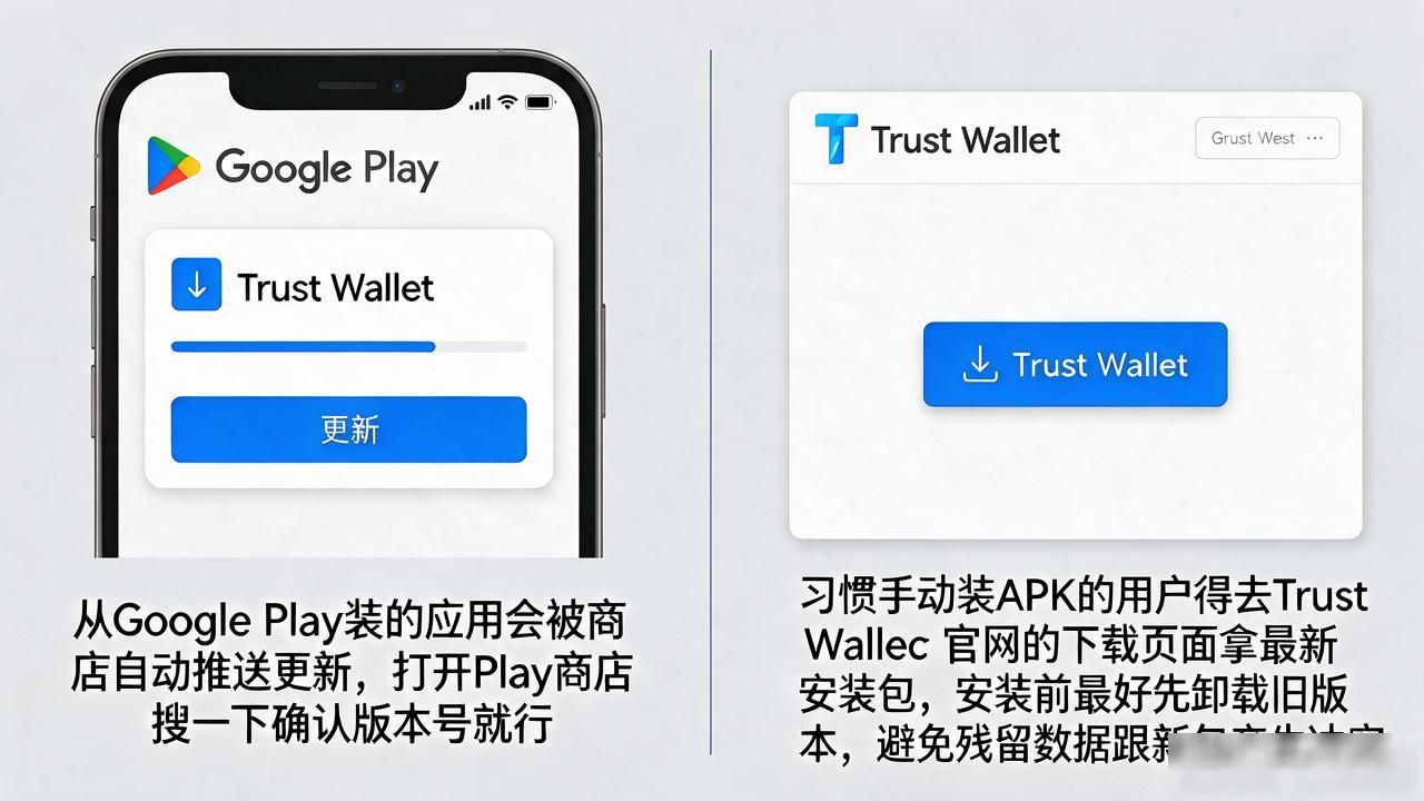 Trust Wallet更新方式_Trust Wallet 新版本的更新方式与途径_iPhone App Store更新路径