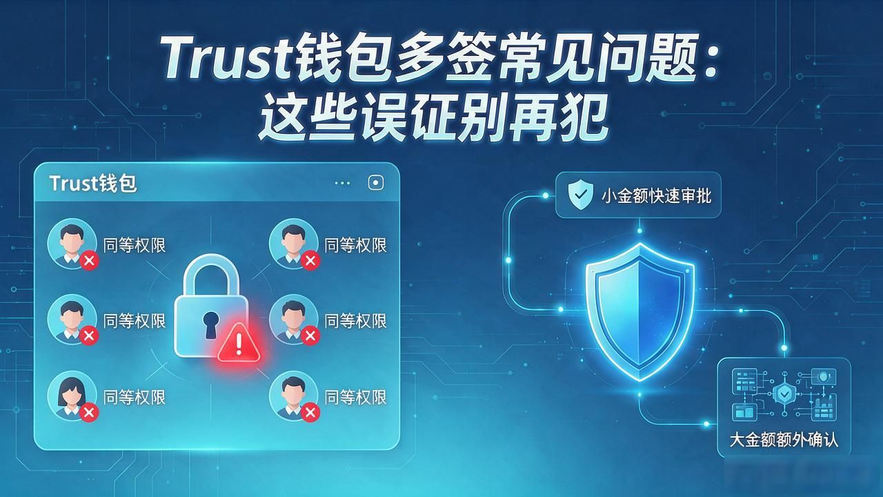 信任钱包多签风险_Trust钱包多签操作中的常见误区_多签钱包设置错误