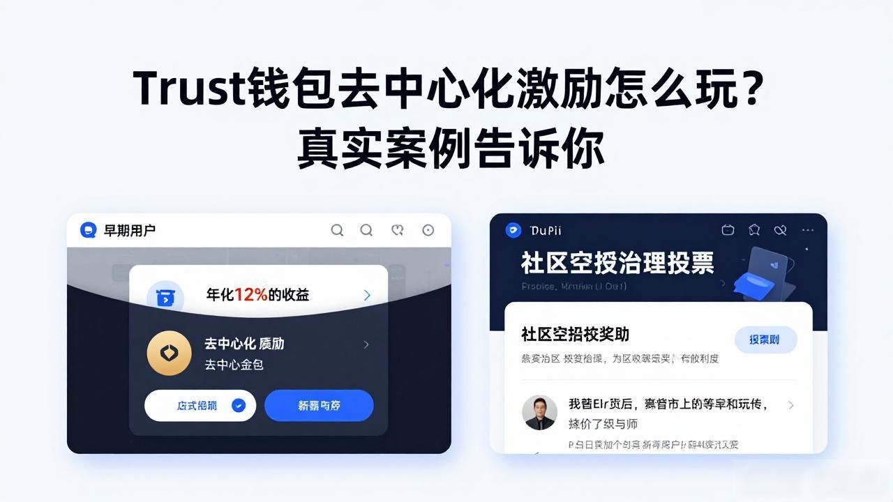 质押挖矿流动性挖矿双轨并行模式_Trust钱包的去中心化激励机制与成功案例_Trust钱包去中心化激励机制