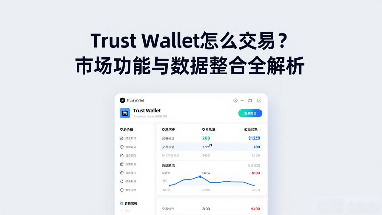 Trust Wallet市场交易功能_Trust Wallet数据整合亮点_Trust Wallet App 中的市场交易与数据整合