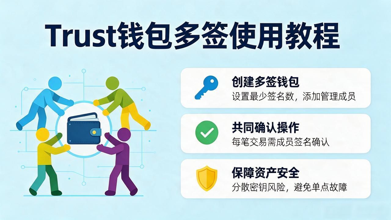 Trust钱包多签功能_创建多签钱包步骤_Trust钱包多签用户教育与指南设计