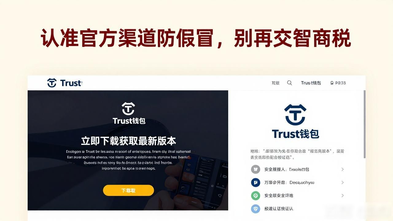 避免假冒软件：使用Trust钱包官方下载正版的重要性与注意事项！_Trust Wallet官方下载渠道_Trust Wallet仿冒App诈骗防范