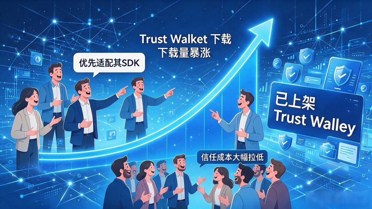Trust Wallet下载量暴涨背后的DeFi入口战略_Trust Wallet与MetaMask竞争格局分析_Trust Wallet的市场发展方向及下载影响