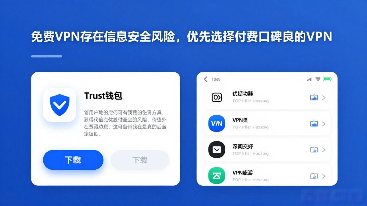 如何使用虚拟专用网络下载Trust钱包？_付费VPN保障Trust钱包下载安全_Trust钱包地区限制下载