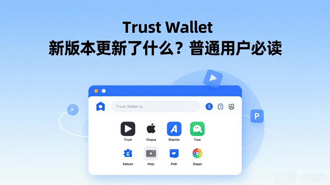 Trust Wallet操作门槛降低_Trust Wallet新版本_Trust Wallet 新版本对于普通用户的意义