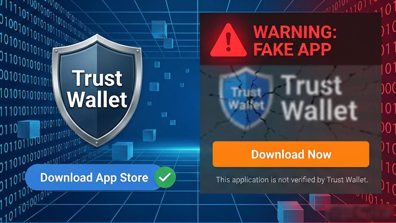 Trust Wallet官方下载渠道怎么找_如何利用信任委托确认Trust钱包的下载安全?_怎么避免下载仿冒加密货币钱包