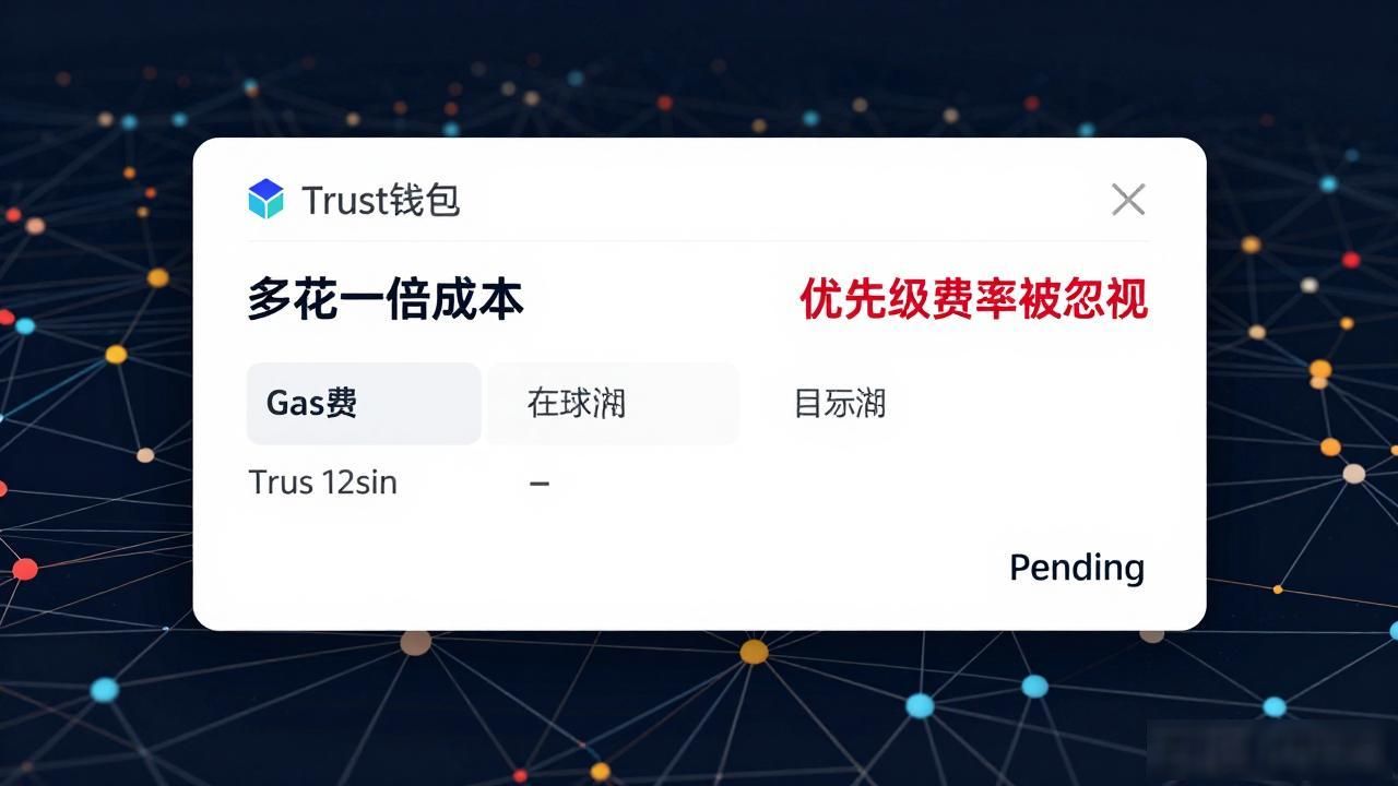 Trust钱包网络费用计算中的常见误区_新手如何避免Trust钱包转账失败_Trust钱包Gas费动态机制解析