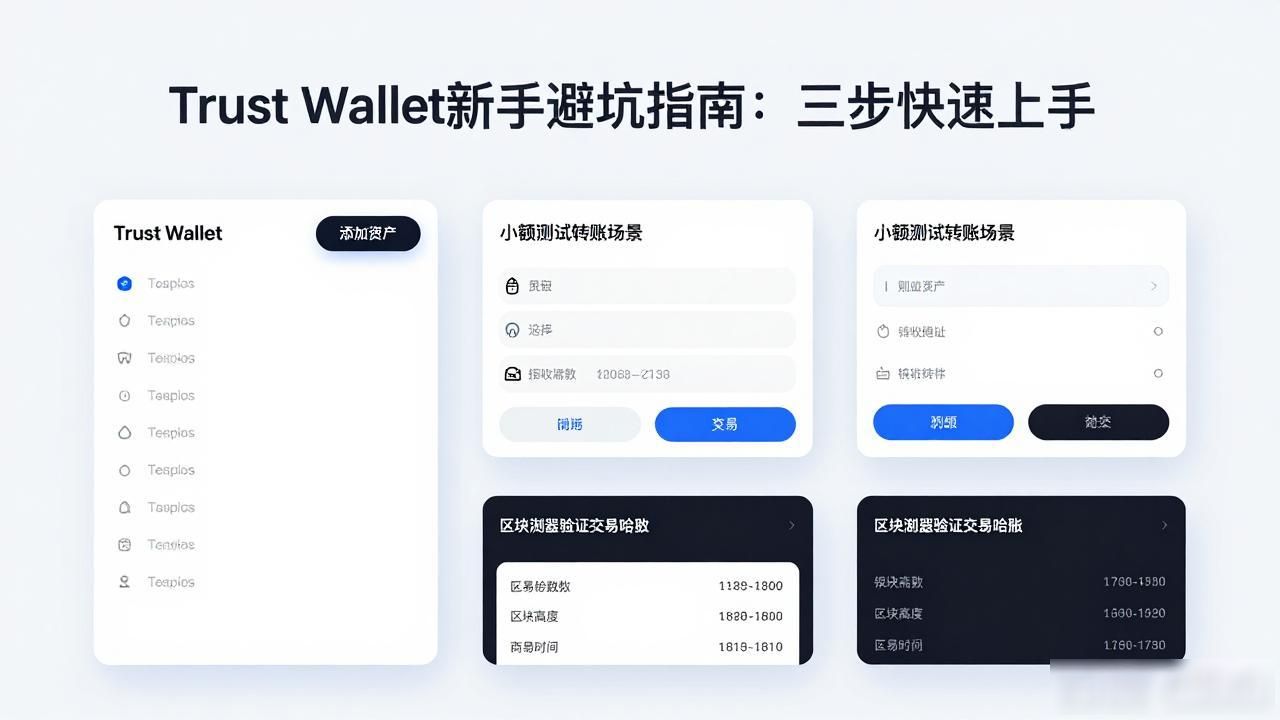 Trust Wallet安全初始化步骤_下载Trust Wallet钱包官方版后的首次使用技巧，迅速提升你的操作水平！_Trust Wallet新手入门指南