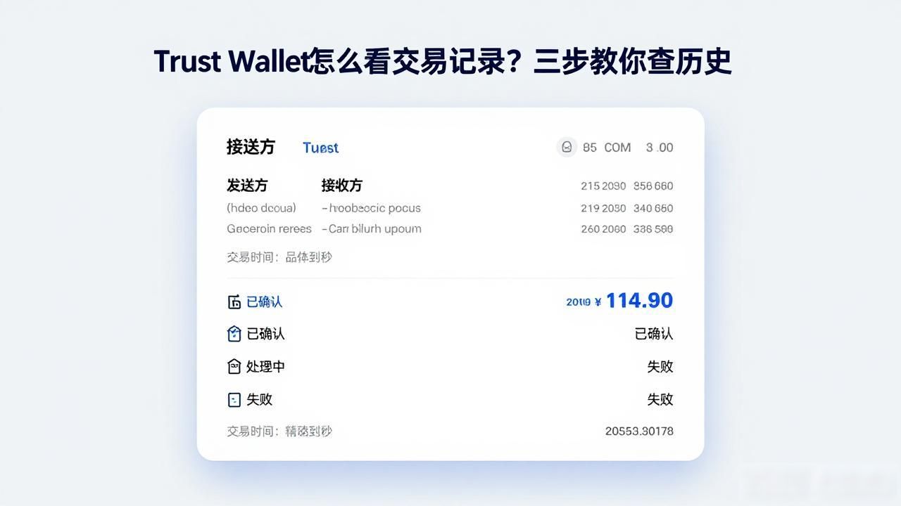 如何在 Trust Wallet App 中查看历史记录？_如何查看Trust Wallet操作历史记录_Trust Wallet查看交易记录方法