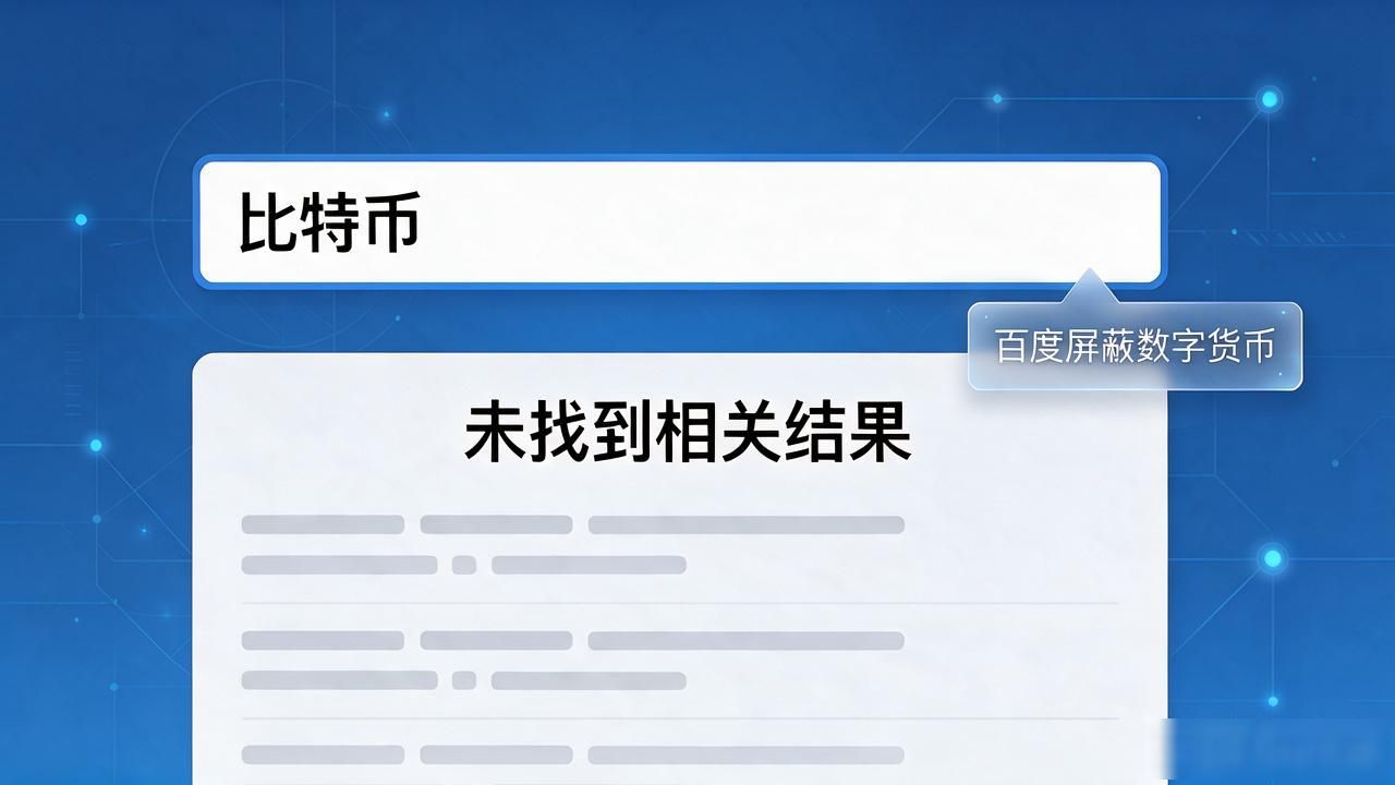 百度屏蔽数字货币交易入口真相_百度搜索结果数字货币降权原因_百度屏蔽数字货币了吗