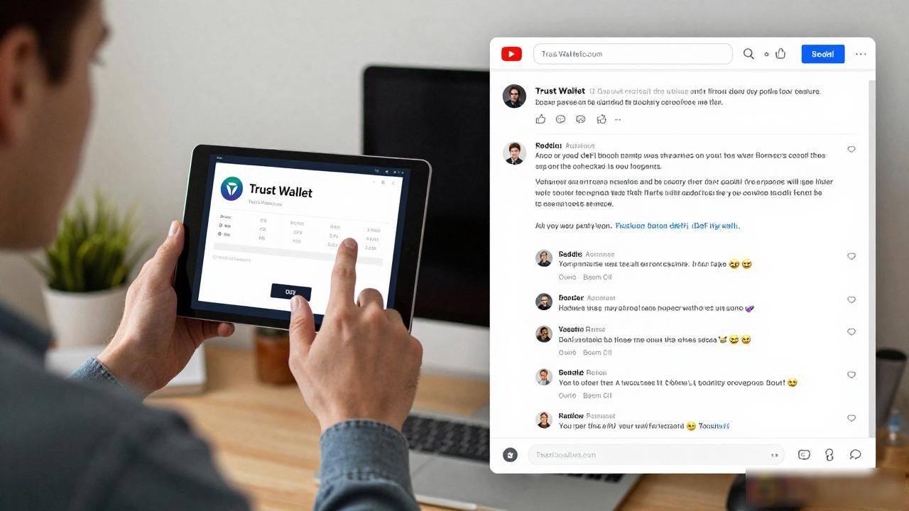 Trust Wallet social media influence_Trust Wallet user reviews_Trust Wallet download accessibility shaped by user narratives