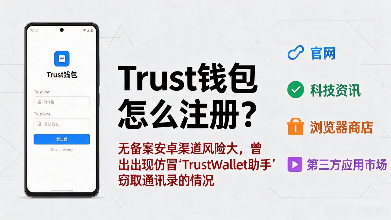 Trust钱包的注册渠道和选择_Trust Wallet官网下载安全校验_Trust钱包官方下载注册注意事项