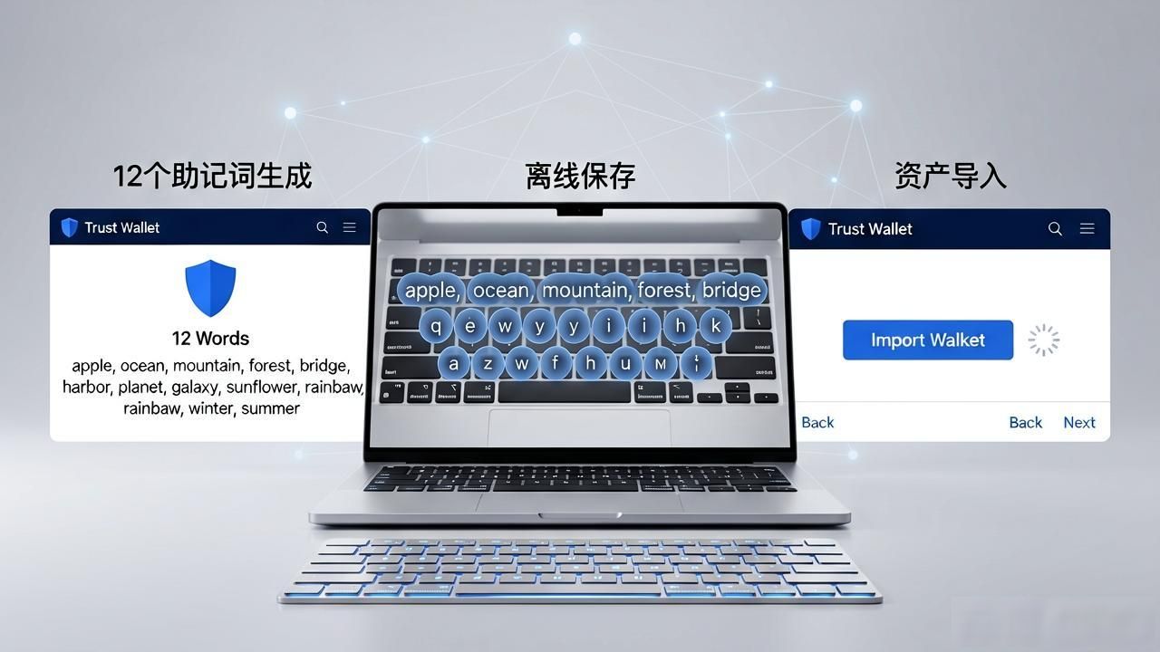 信任与创新并存：Trust Wallet的下载解析_Trust Wallet官方下载安装教程 2025 去中心化加密钱包安全使用指南 新手必看Trust Wallet助记词保存方法