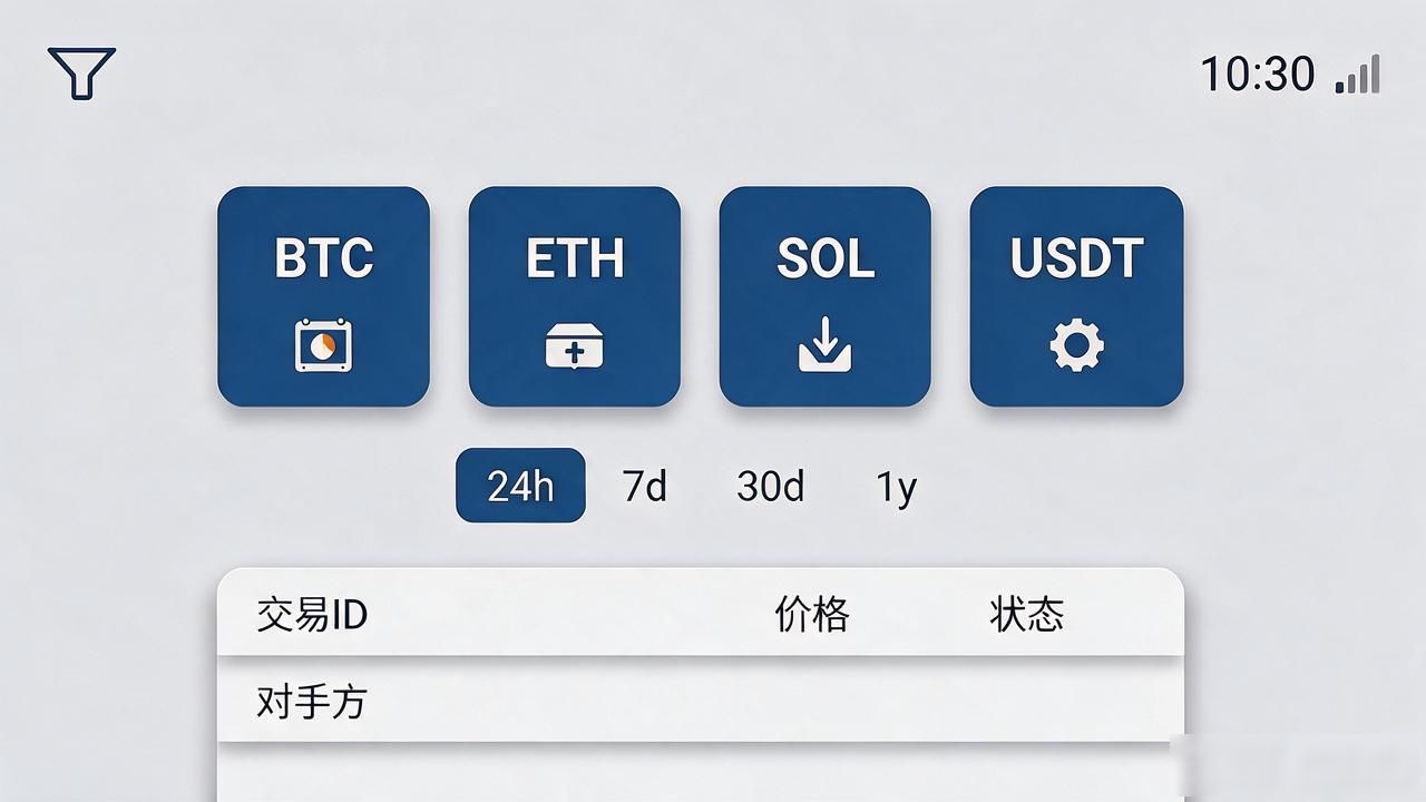 Trust Wallet查历史交易记录方法_Trust Wallet筛选特定资产交易_如何通过 Trust Wallet App 搜索历史交易?