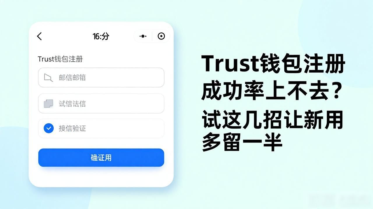 Trust钱包注册流程优化_Web3增长运营助记词备份策略_Trust钱包如何增加用户注册的成功率？