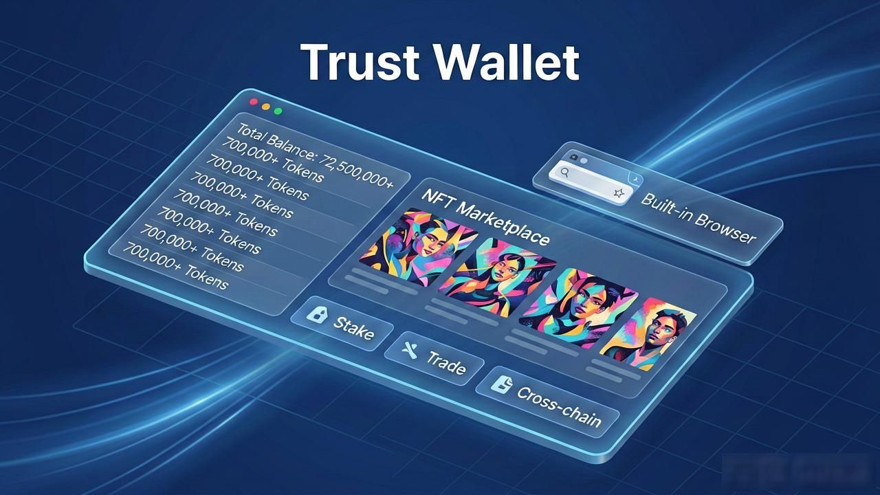Trust Wallet App 的市场研究与用户洞察_币安支持的Trust Wallet核心用户群体_Trust Wallet去中心化钱包用户画像及功能卖点分析