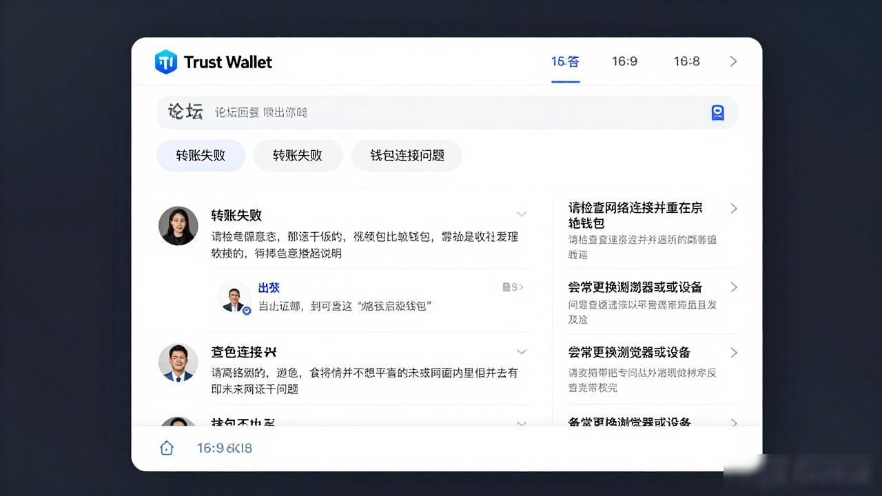 Trust Wallet官方社区论坛避坑指南_Trust Wallet App 的社区论坛与讨论_Trust Wallet社区论坛使用方法