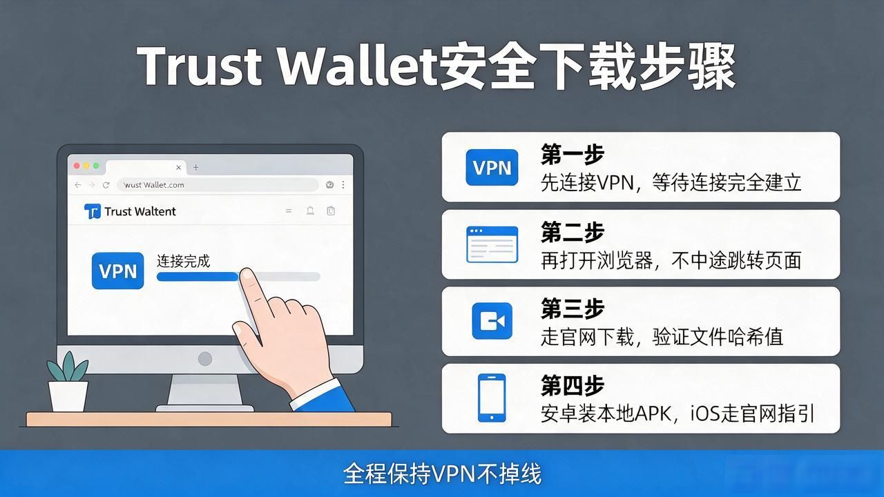 使用VPN下载Trust Wallet的有效策略:确保安全与隐私_Trust Wallet下载隐私保护_VPN选择无日志政策