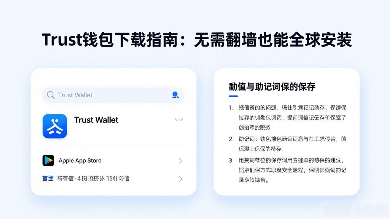 Trust Wallet海外下载流程_如何在不同地区下载Trust钱包？翻墙必要吗？_Trust Wallet中国大陆下载方法