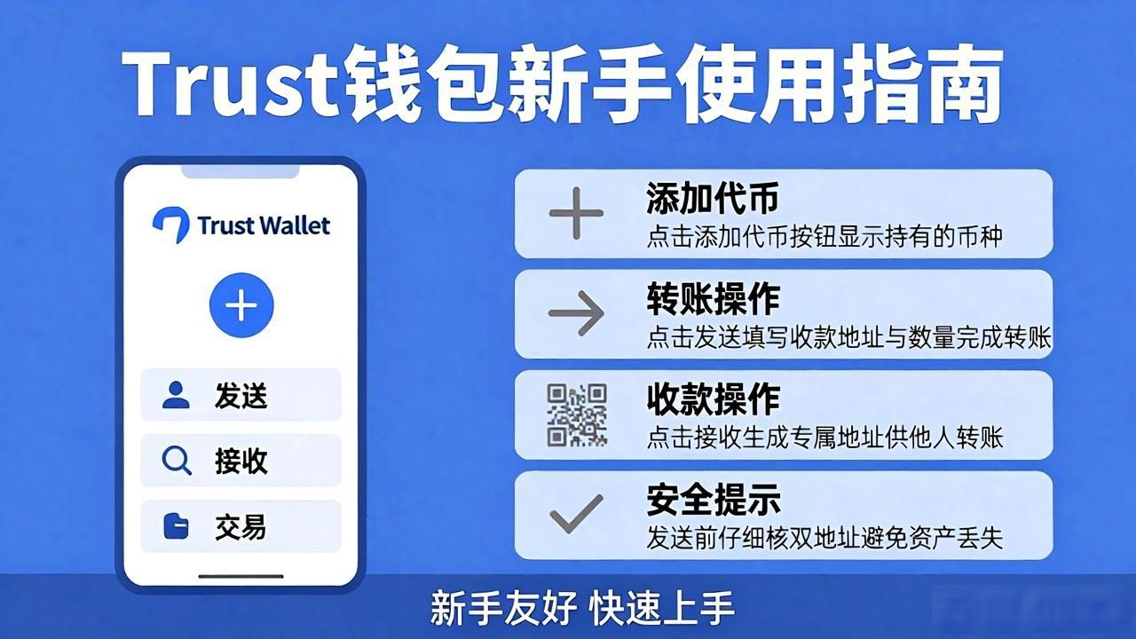 Trust Wallet新手使用方法_trust钱包用法_去中心化数字货币钱包操作指南