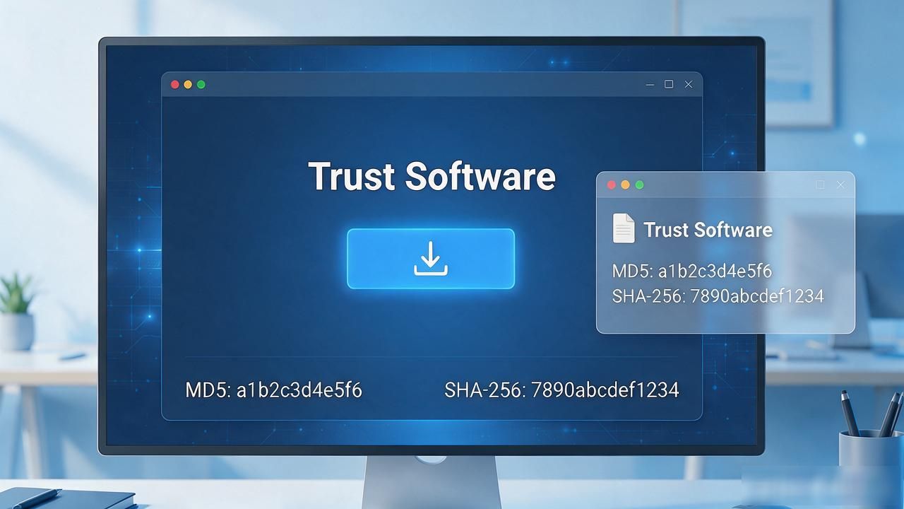 避免下载错版：确认从Trust官网获取的版本为最新官方版的技巧！_核对文件指纹MD5SHA256_Trust官网最新版