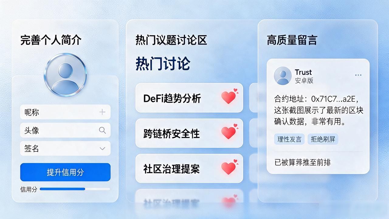 链上交流核心入口使用技巧_Trust Wallet安卓社区讨论区_如何通过Trust Wallet钱包安卓版的社区平台,与其他用户互动?