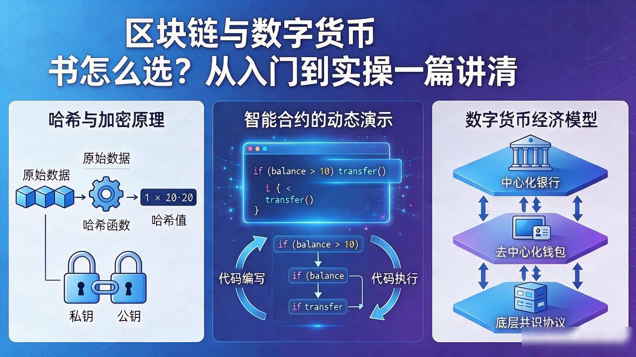 区块链与数字货币 书_数字货币阅读方法_区块链书籍怎么选