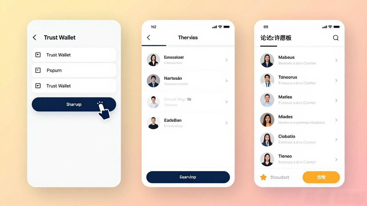 Telegram 官方群互动_Trust Wallet 社区讨论_Trust Wallet App 中与社区的互动与反馈