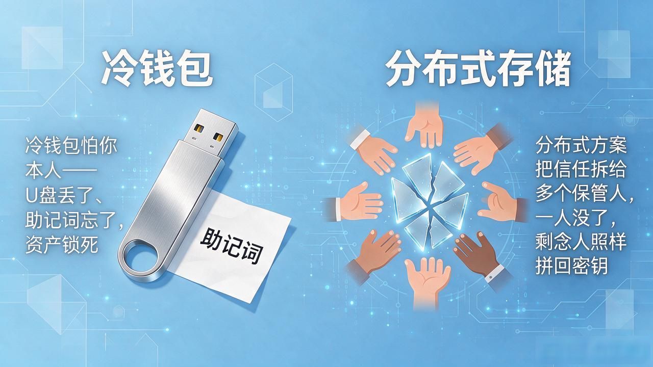 数字货币分布式存储_Shamir秘密共享_区块链分布式存储