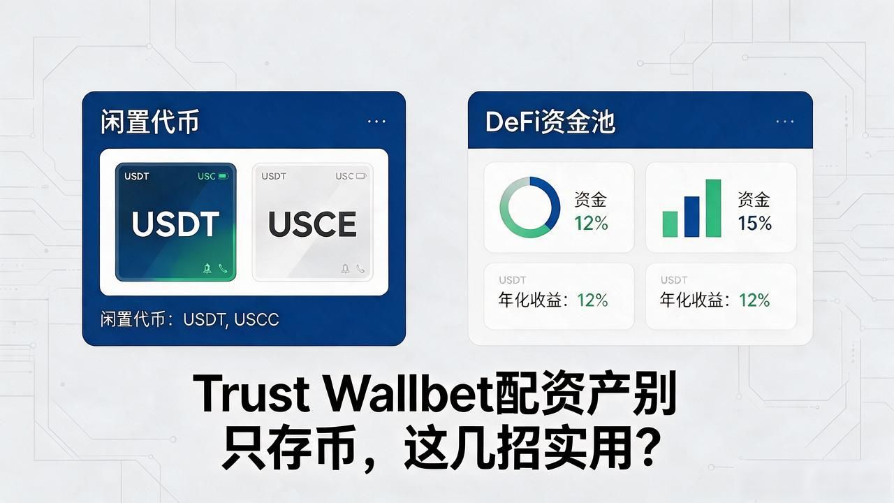 DeFi闲置资金理财_如何借助Trust Wallet钱包实现对资产的多样化投资策略?_Trust Wallet资产配置策略