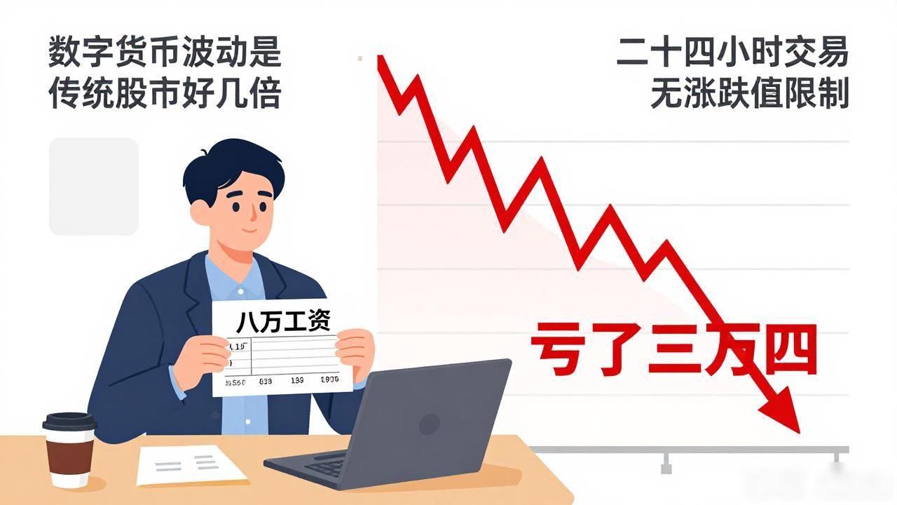 普通人炒数字货币亏钱概率_比特币山寨币投资风险_数字货币玩会赔钱吗