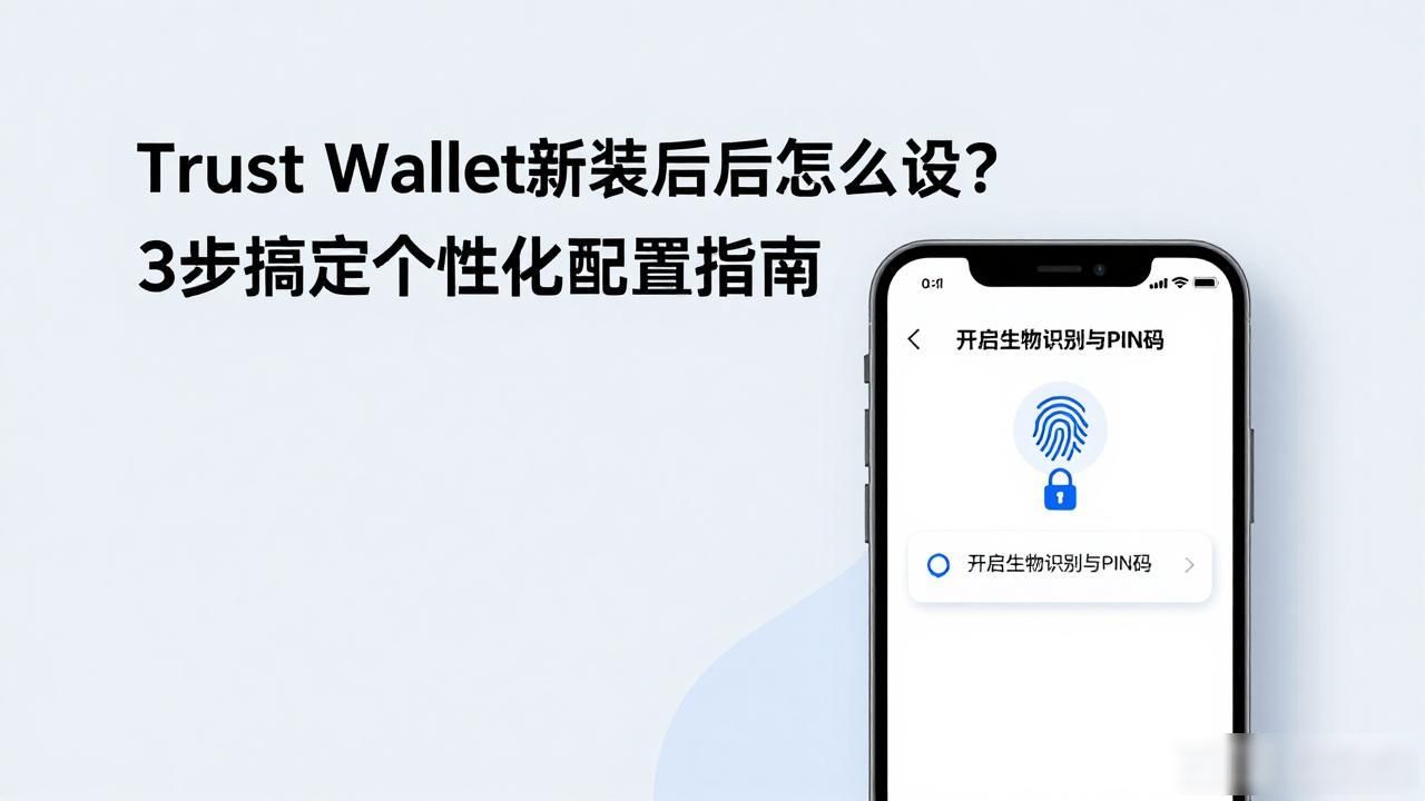 在下载Trust Wallet钱包最新版本后，如何进行个性化配置？_生物识别与PIN码设置_Trust Wallet助记词离线备份
