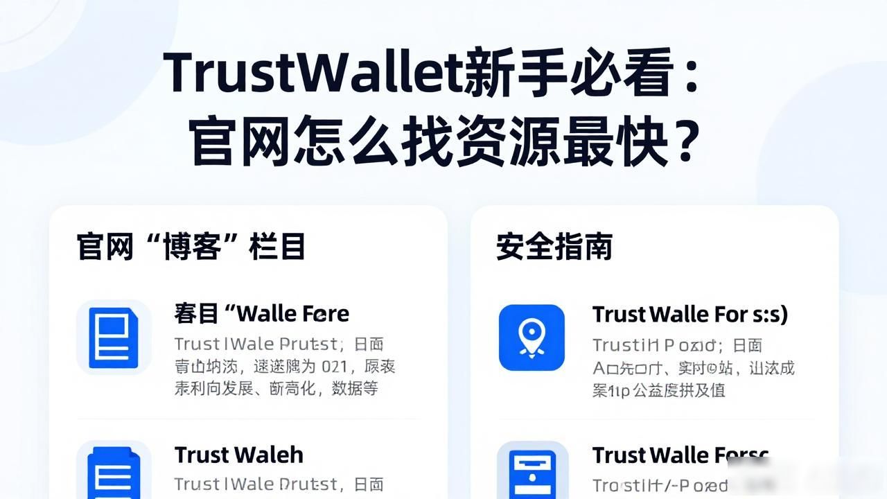 新用户如何通过Trust Wallet官网快速查找相关资源与信息？_Trust Wallet官网 新手指南_官网文档 多语言切换