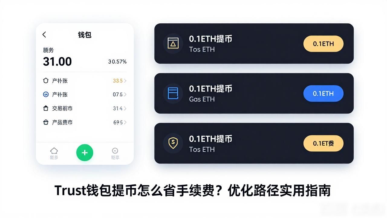 Trust钱包提币省手续费技巧_Trust钱包用户怎样优化币的提现路径?_Trust钱包切换网络提币省gas费