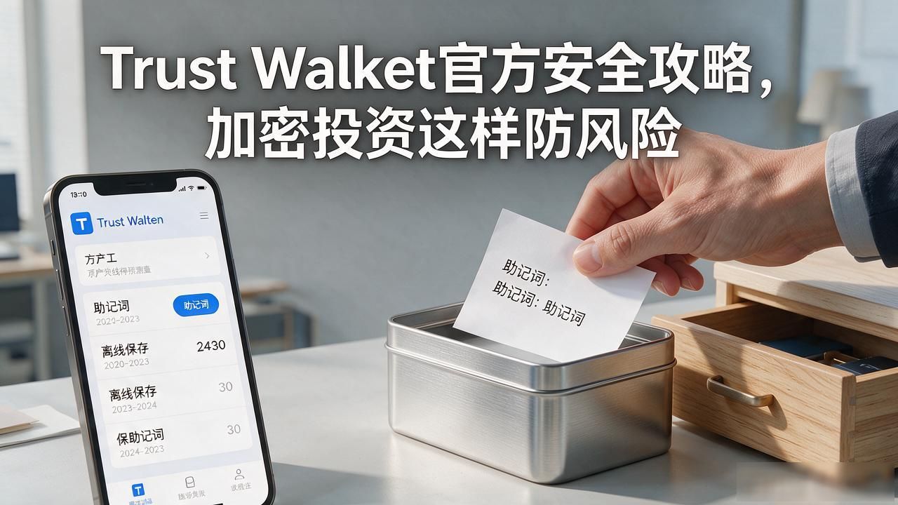 使用Trust Wallet钱包官方网站提供的加密安全攻略，保护投资！_助记词离线保存_Trust Wallet安全攻略