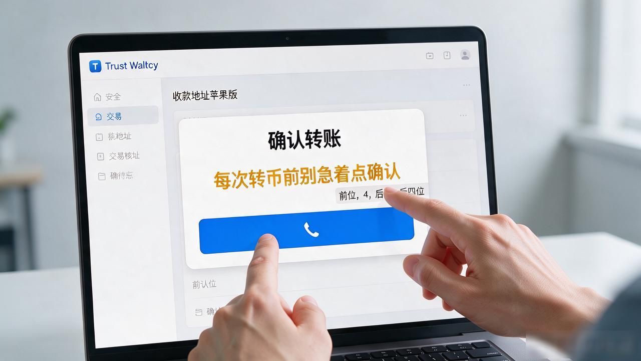如何在Trust Wallet苹果版中保障交易安全？_Trust Wallet钓鱼攻击防范_Trust Wallet助记词安全存储