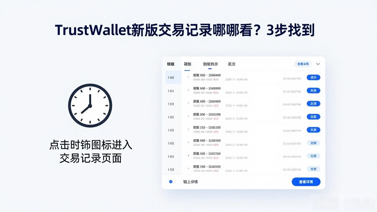Trust Wallet 新版交易历史入口_Trust Wallet 钱包页交易记录查找_如何在 Trust Wallet 新版中查找交易历史？