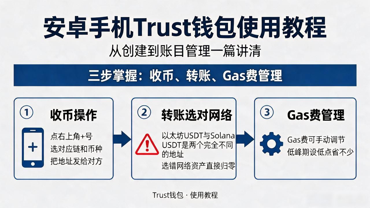 Trust Wallet转账选错网络导致资产归零预防方法_安卓手机Trust钱包创建助记词安全保存指南_用户指南：如何通过安卓使用Trust钱包，实现高效的资产管理！