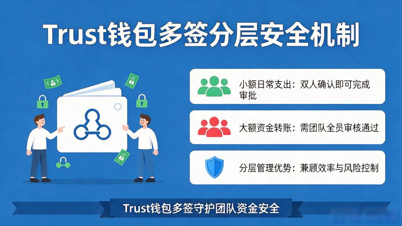 Trust钱包多签策略在团队管理中的应用_加密货币团队资金管理方案 Trust钱包多签功能 三签模式分层审批机制