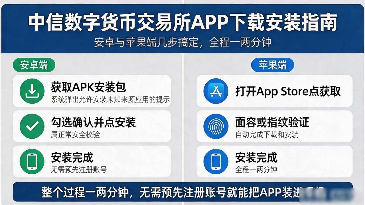 中信数字货币交易所官方下载_中信数字货币交易所app下载_中信数字货币交易所App下载步骤
