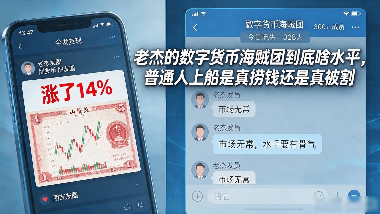 老杰带节奏信号_老杰的数字货币海贼团_数字货币海贼团